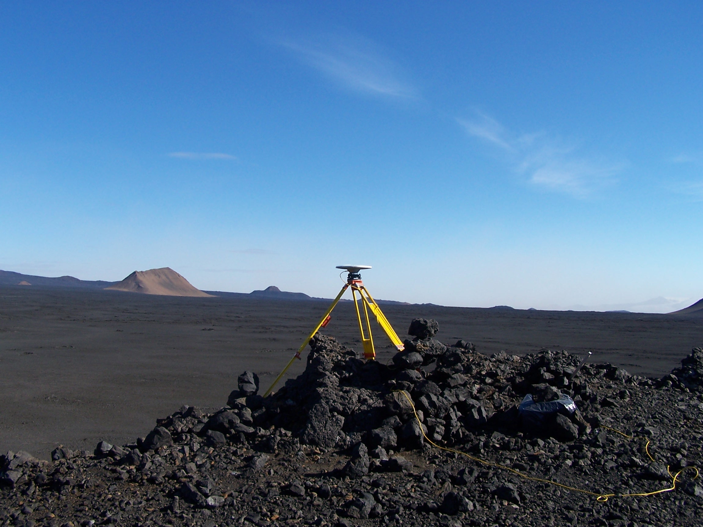 Tridpod setup, Askja